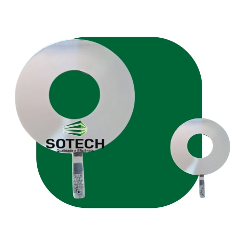 Placas de Orifício Sotech para medição de vazão industrial