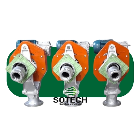 Soprador de Fuligem Rotativo Fixo da Sotech em operação
