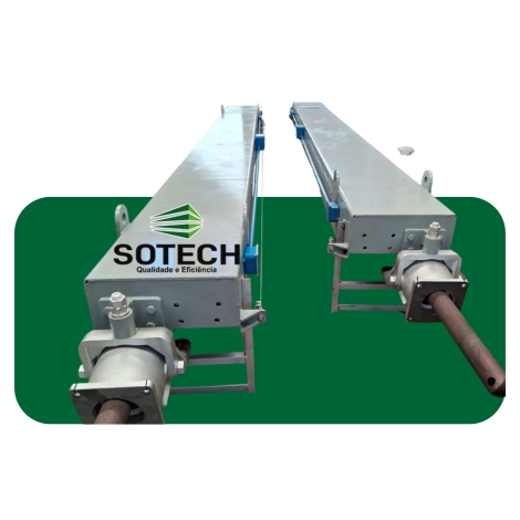 Soprador de Fuligem Rotativo Retrátil da Sotech com bico de limpeza